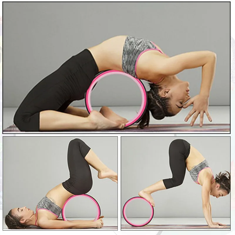 Пилатес-круг с космическим энергетическим дизайном TPE-ролик для йоги ролик