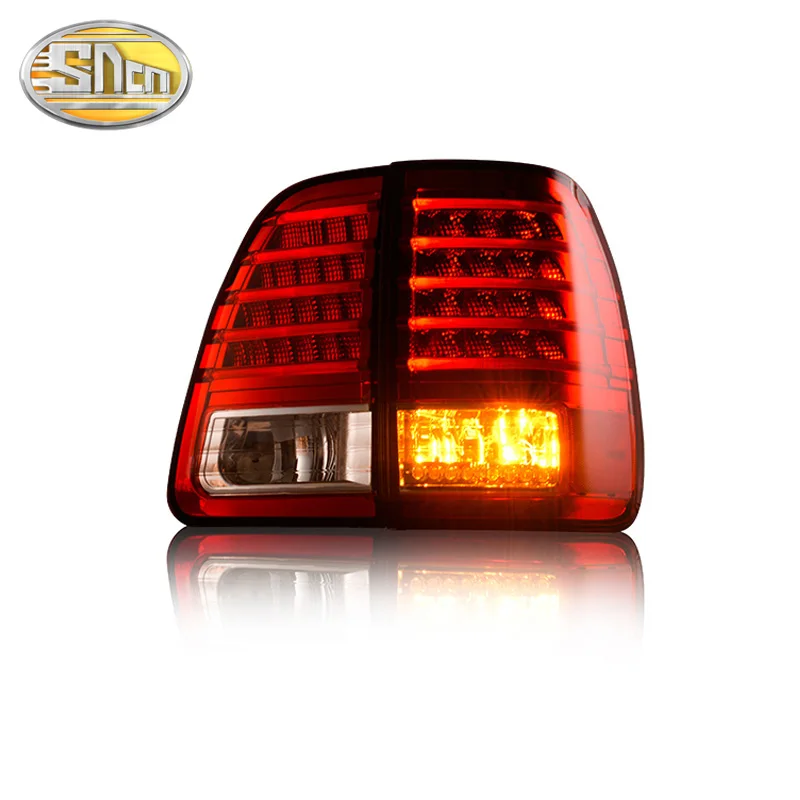 Автомобильный светодиодный задний фонарь для Toyota Land Cruiser 100 FJ100 LC100 1998-2007 задний противотуманный фонарь+ тормоз+ обратный+ сигнал поворота