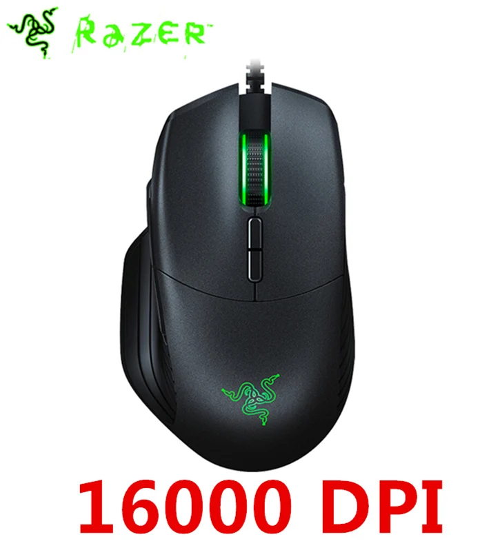 Basilisk 16000DPI Проводная игровая мышь razer Basilisk Gamer 16000 dpi RGB 5G Оптический сенсор съемный dpi сцепление сопротивление прокрутки 8 кнопок Черный - Цвет: Basilisk 16000DPI
