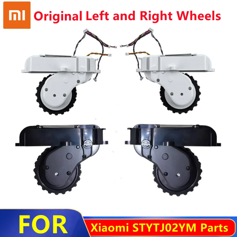 

Original Left And Right Wheels Accessories For Xiaomi Mijia STYTJ02YM /MVXVC01-JG Robot Vacuum Cleaner Drive Wheel Parts