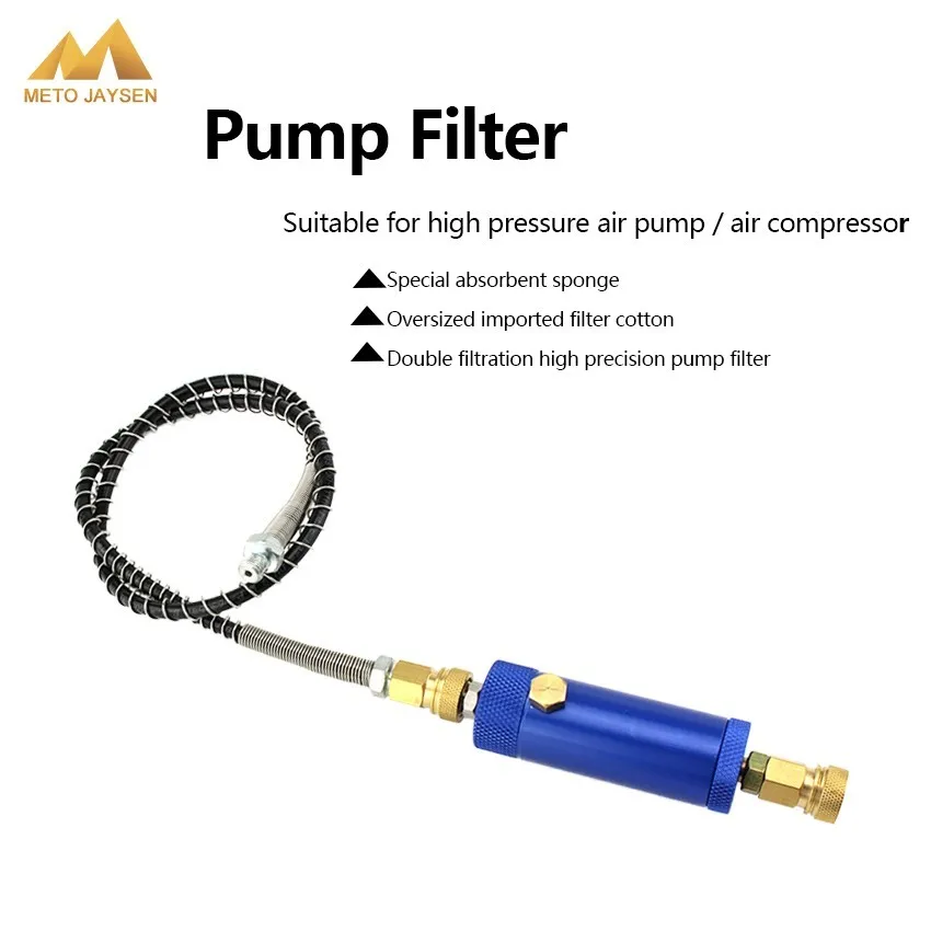 PCP Пейнтбольная воздушная сила водомасляный сепаратор ручной насос фильтр M10x1