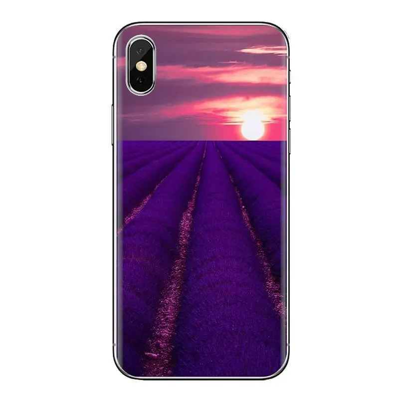 Лавандовый цветок лавандула ваниль мягкая оболочка Чехлы для iPod Touch Apple iPhone 11 Pro 4 4s