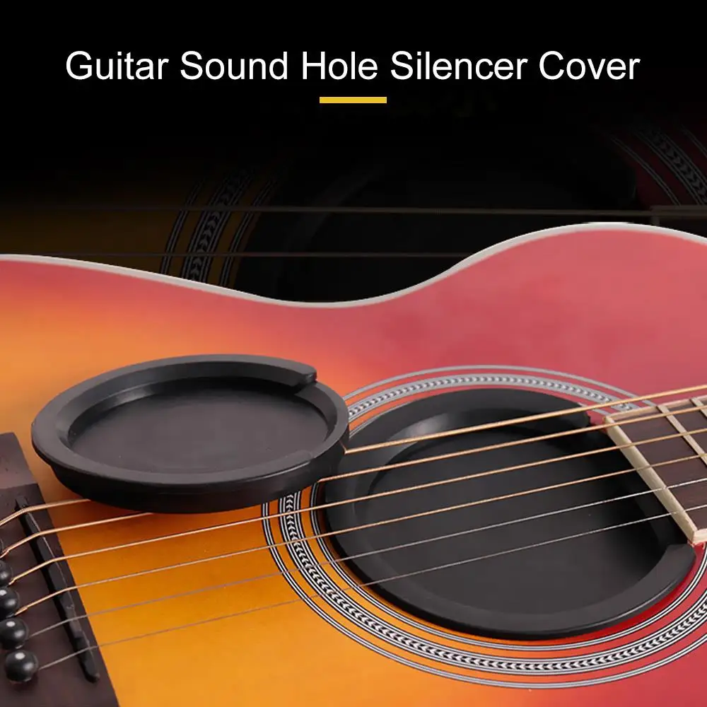 

Sound Hole Muffler Small Acoustic Guitar Feedback Suppressor Guitar Silicone