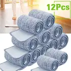 4812 салфетками из микрофибры для чистки оптических Швабра протирочная ткань для уборки полов для Кухня дома на плоской подошве резиновые сменная Насадка для швабры плоские швабры бытовые чистящие средства