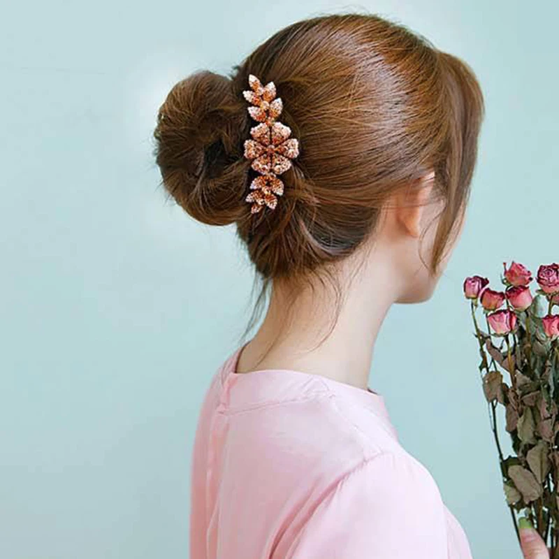 

Wholesale Crystal Decor Hair Side Comb Rhinestone Headwear Hair Accessories for Women M3