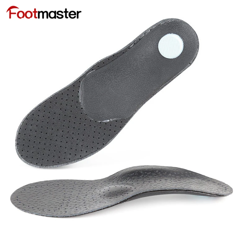 FootMaster спортивные стельки с поддержкой арки амортизация подошвенный фасциит