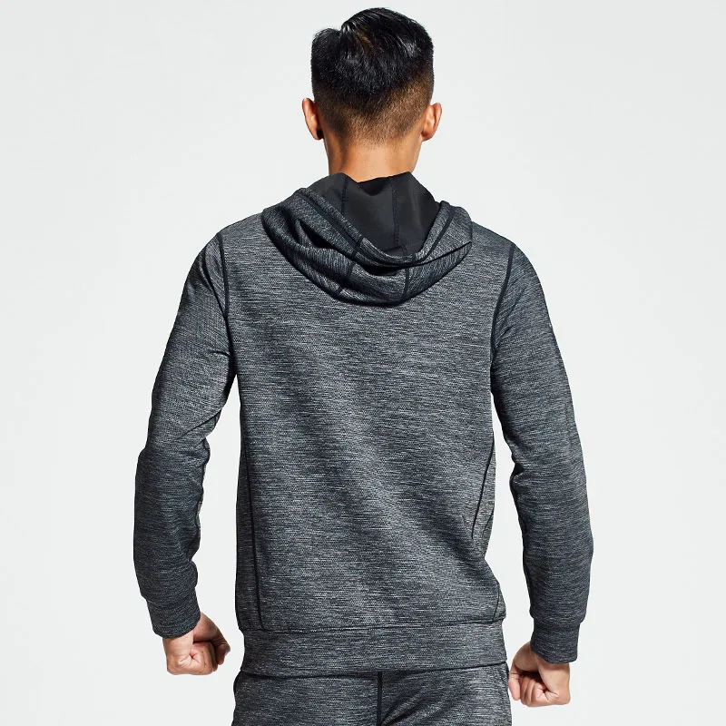 Мужской спортивный костюм для фитнеса с длинным рукавом весна осень зима бега