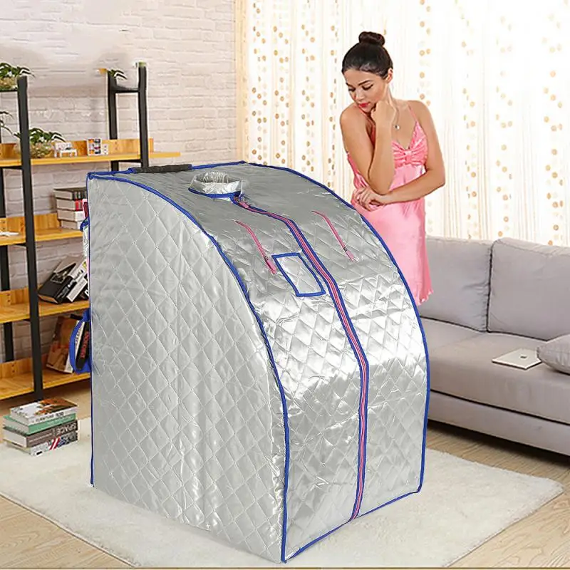 Portable Steam Sauna Home Sauna Generator Slimming Household Sauna room With 4 heating plates, infrared portable sauna tent