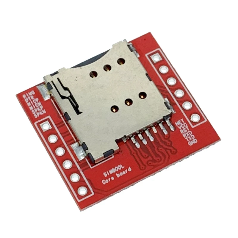 10 шт./лот маленький SIM800L GPRS GSM модуль MicroSIM карты основной платы quad-диапазона TTL