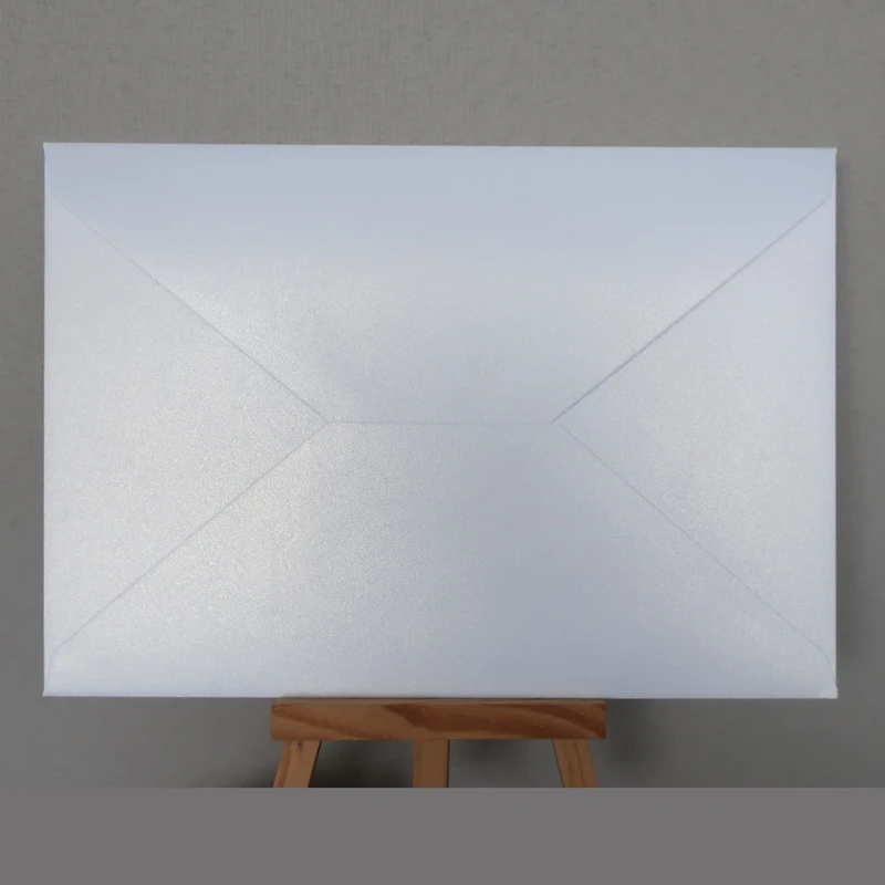 50 шт. жемчужный цветной конверт пригласительный Подарочный 190x133 мм|Бумажные