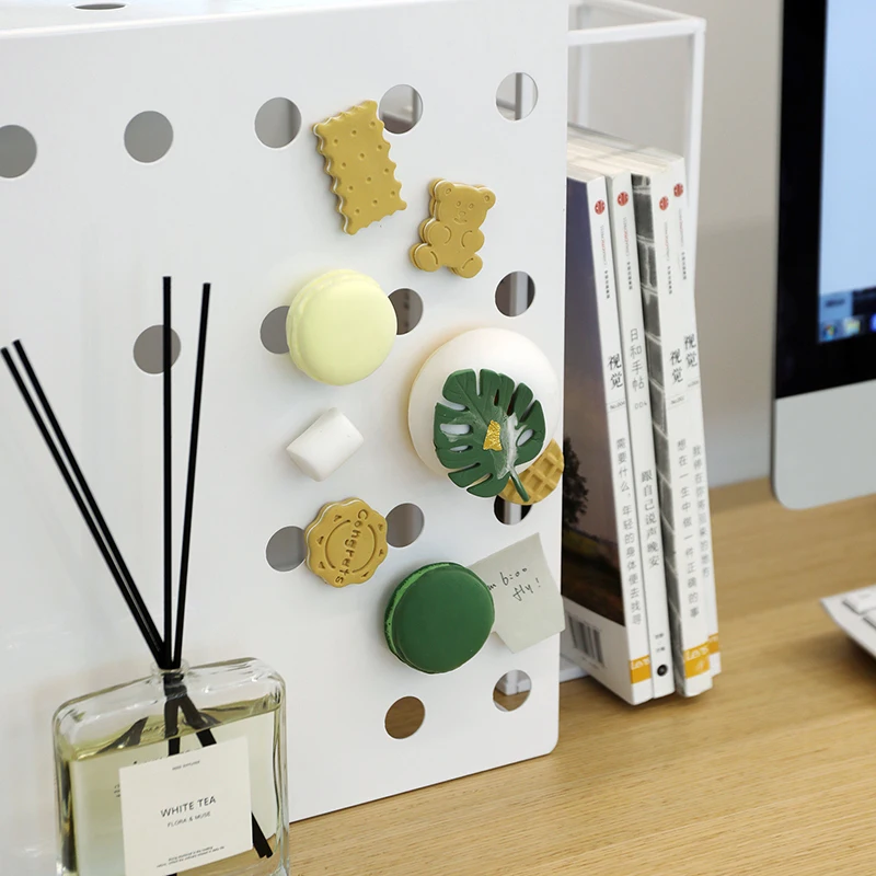 Модель магнитного украшения для десерта имитация пончика магнитная наклейка