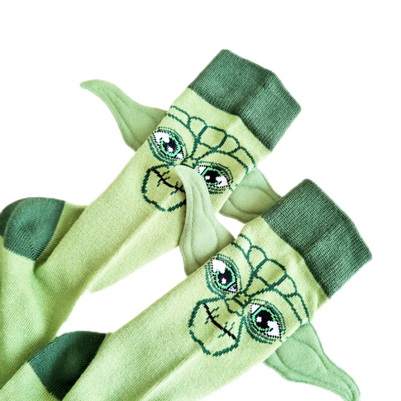 Звездные войны Уважаемый Мастер джедай носки уличные косплей хлопок комиксы для