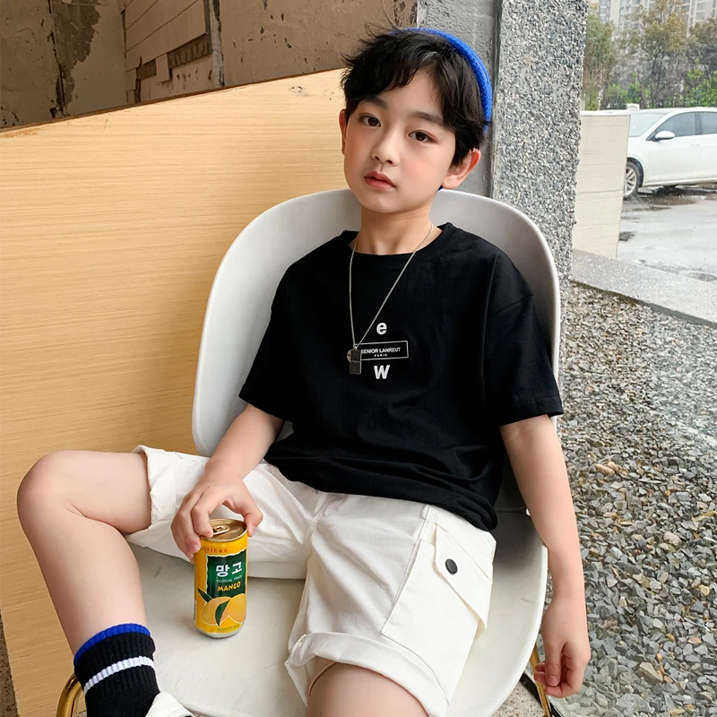 

Clothing for boys free shipping products from aliexpress children's fashion sweat sportClothes for teenagers Oversized t-shirt