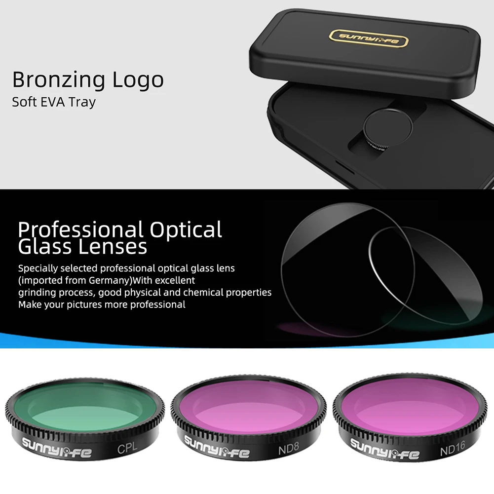 

Circular Easy Install Action Camera Accessories Lens Filter For Insta360 GO 2 Camera Lens