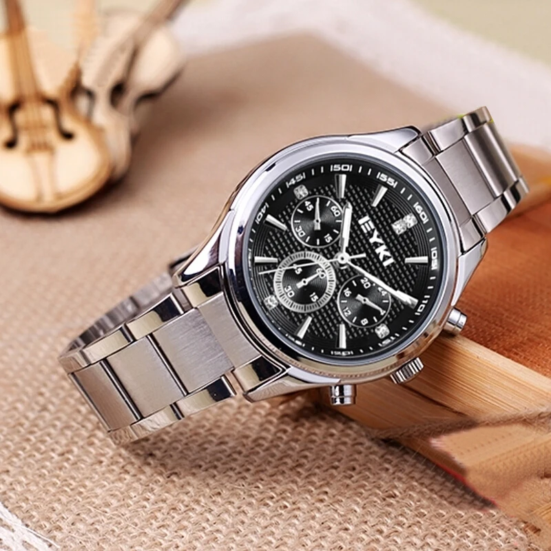 

NO.2 Brand Women Stainless Steel Waterproof Watch Fashion Silver Quartz Watches Female Luminous Pointer D Wristwatches