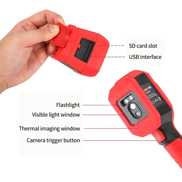 UNI T UTi85A UTi260B инфракрасный Термальность Imager 15 ~ 550 °C промышленный изображений