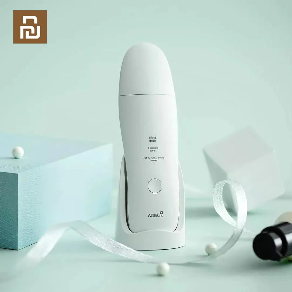Профессиональный ультразвуковой инструмент YouPin Wellskins для глубокой очистки лица