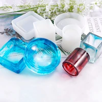 silicone epoxy uv resin mold diy ashtray coaster flexible mold pen container organizer storage holder clay molds jewelry crafts