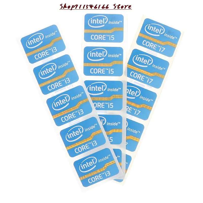 1/5 шт. высококачественные наклейки для ноутбука Intel Core i3 i5 i7 | Канцтовары офиса и