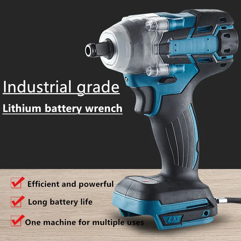 

2021 new 18V 21V lithium battery brushless wrench electric rechargeable wrench lithium battery electric wrench impact wrench