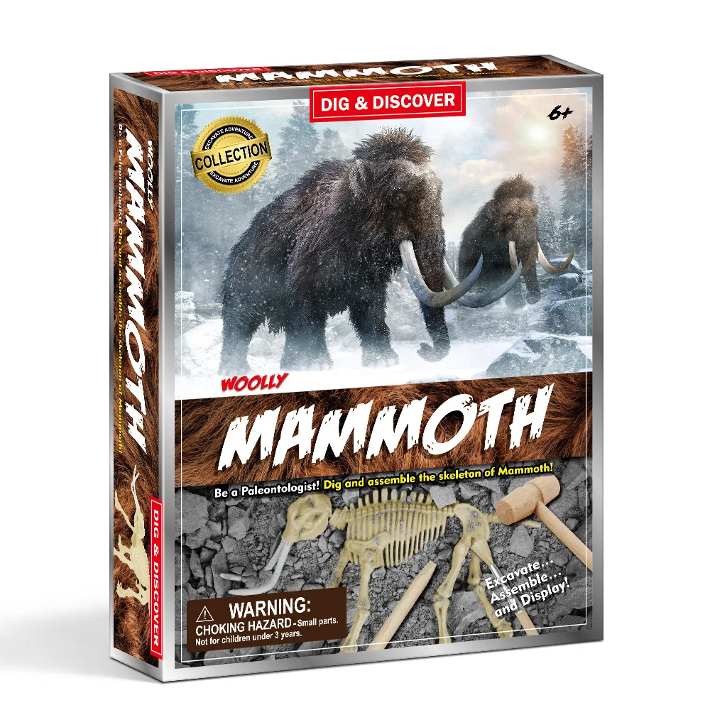 

Children's Archaeological Toys Cross-Border New Archaeological Excavation Set Mammut Fossil Excavation Children's Gifts