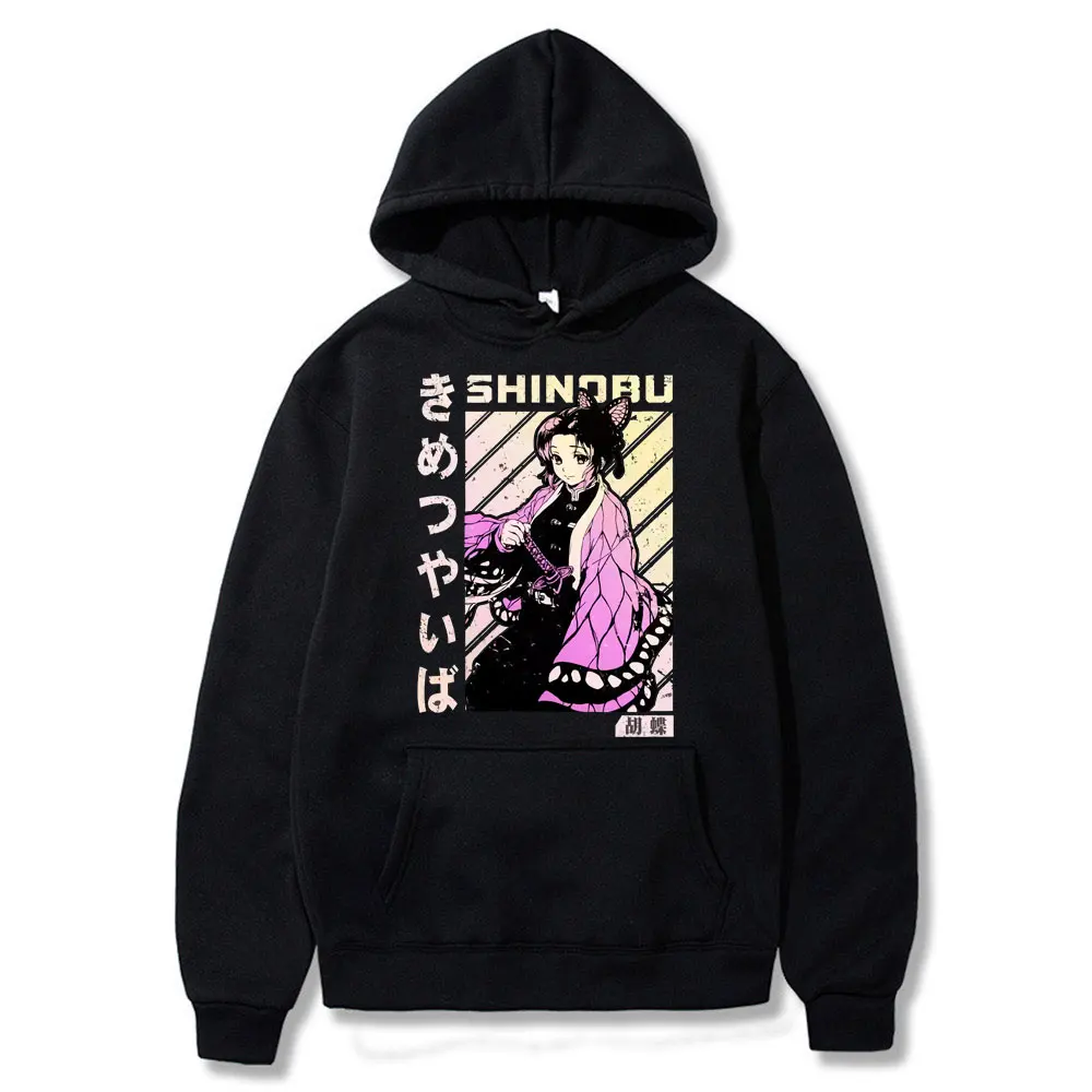 

Demon Slayer Hoodies and Sweaetshirts Men's New Print Fashion Hooded Pullovers Demon Slayer 2020 Winter Fashion Hooded Clothes