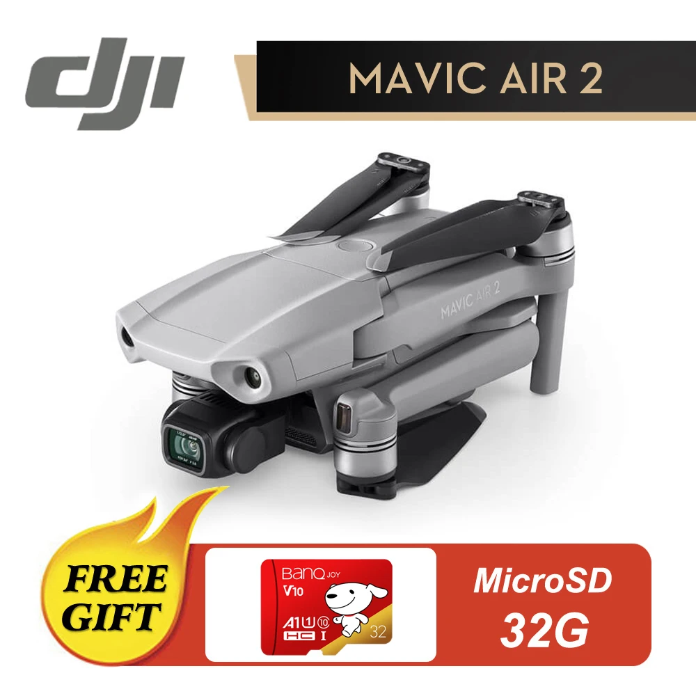 DJI Mavic Air 2 Стандартный комплект 1/2 дюйма КМОП датчик 34 минуты времени полета 4k/60p