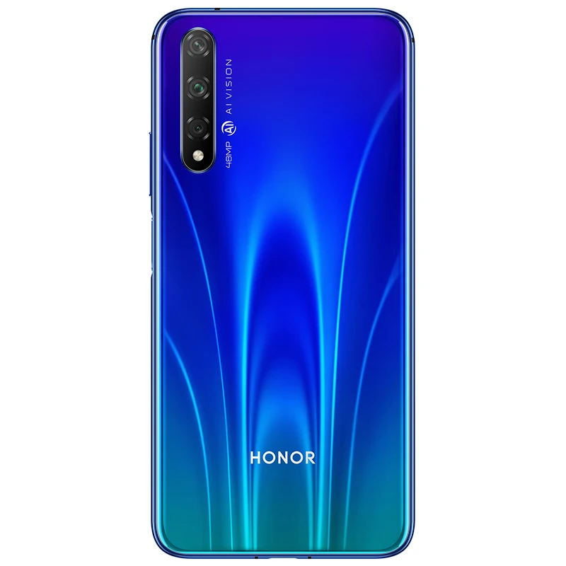 Honor 20 s 20 s смартфон Kirin 810 Восьмиядерный 6,26 дюймовый полноэкранный 48MP три камеры 3750 мАч GPU Turbo мобильный телефон