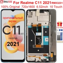 Original Display For Realme C11 2021 RMX3231 LCD Display Touch Screen With Frame Replacement For OPPO Realme C11 2021 Screen