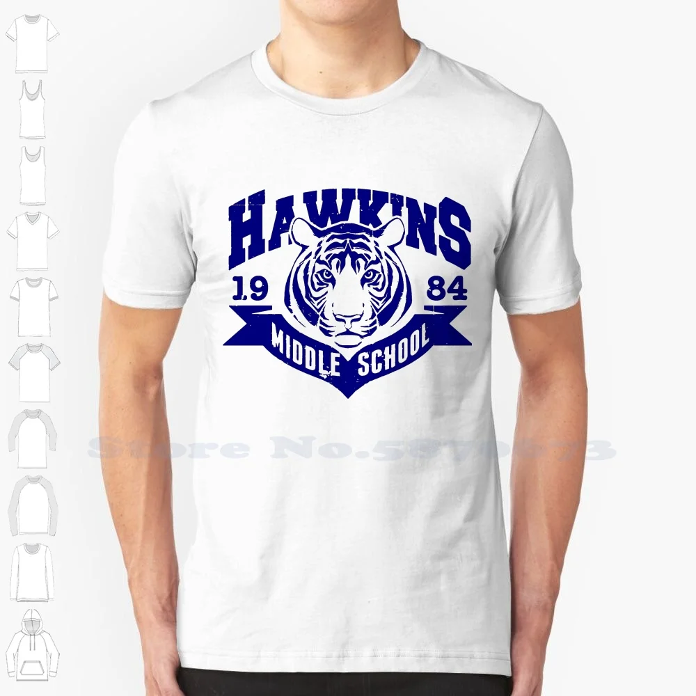 

Забавная футболка Hawkins для средней школы на заказ, Hawkins, Hawkins Eleven Things Mind Flyer Demorgogon Dustin