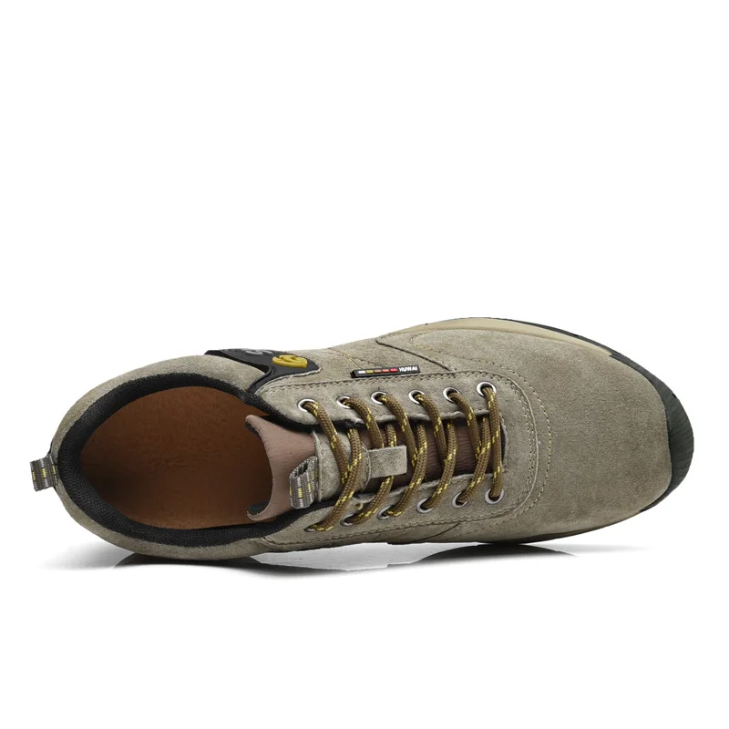 Походная обувь из натуральной кожи Мужская водонепроницаемая зимняя