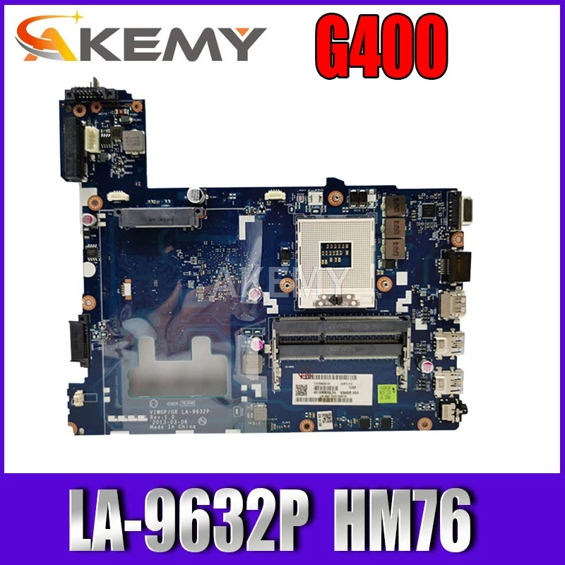 Бесплатная доставка Для Lenovo G400 VIWGP/GR LA 9632P материнская плата для ноутбука ПК (HM76