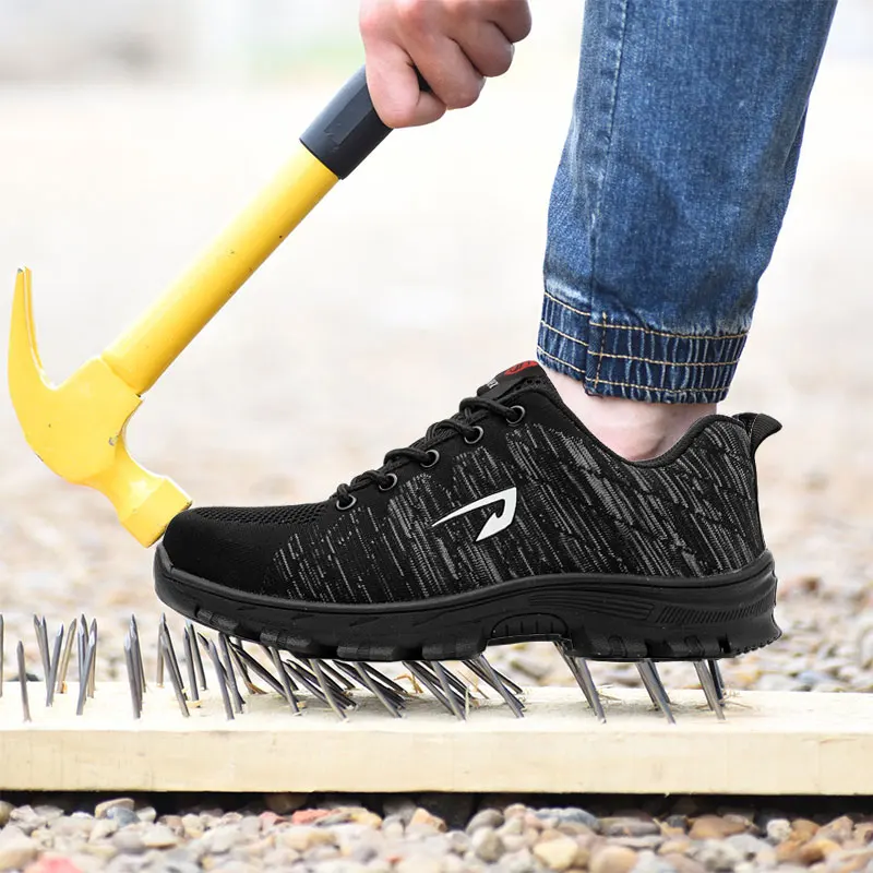 Рабочая обувь SUADEX S1P для мужчин и женщин защитные рабочие ботинки со стальным