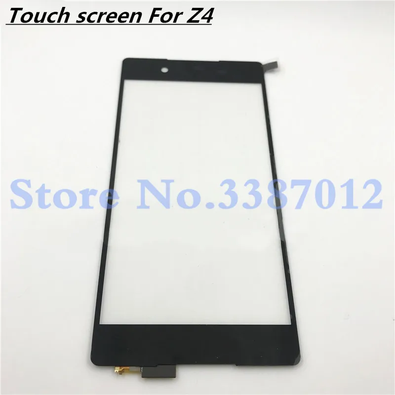 Front Glass Touch Screen Digitizer Panel For Sony Xperia Z4 Z3+ Z3 Plus E6533 E6553 Replacement Parts | Мобильные телефоны и