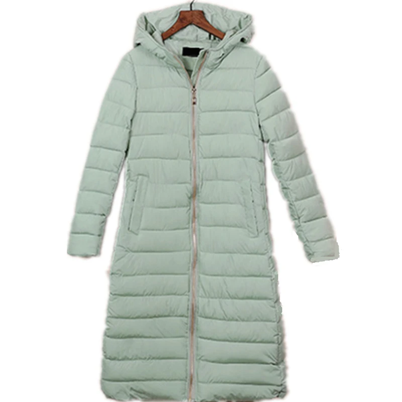 padded Winter Women Cotton New Jacket 2020 Fashion Zipper Coat Students Long Hooded Outerwear Solid Color Warm parka YFY23 | Женская