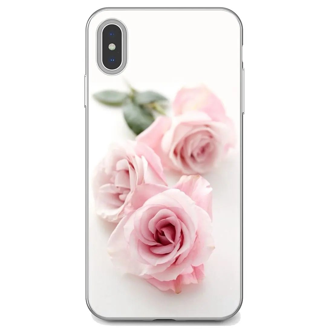Силиконовый чехол с розовыми розами для Huawei Honor 8A 7A 7C 8X 9 9X 10 10i 20 Lite Pro Y5 Y6 Y7 Y9 2018 2019 |
