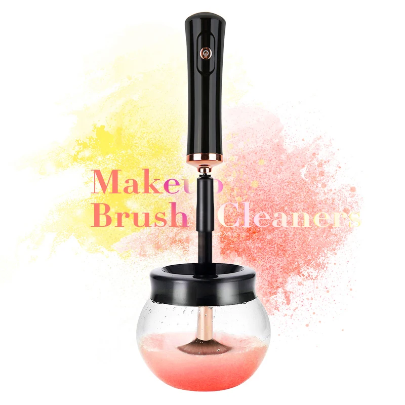 

Makeup Brush Cleaner Brush Cleaning Machine New Generation Of Clean Makeup Brushes Magically Washes Clean Quickly To Dry Brushes