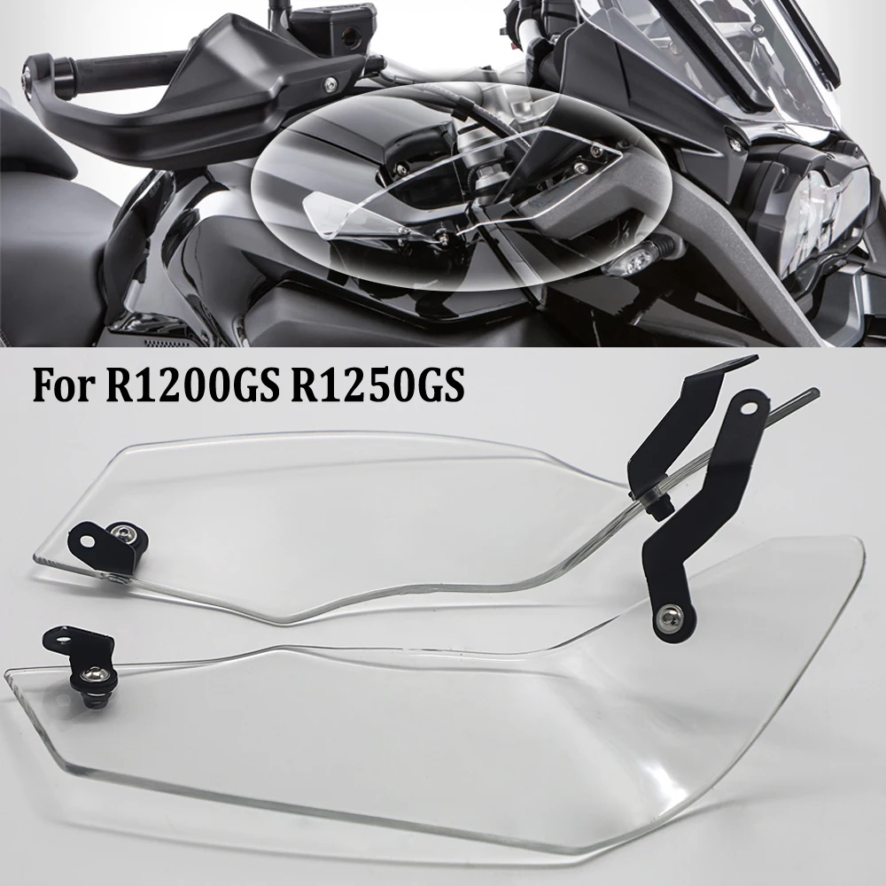 For BMW R1250GS HP R1200GS LC Rally Exclusive R 1200 GS LC 2017-2019 Wind Deflector Pair Windshield Handguard Cover Side Panels