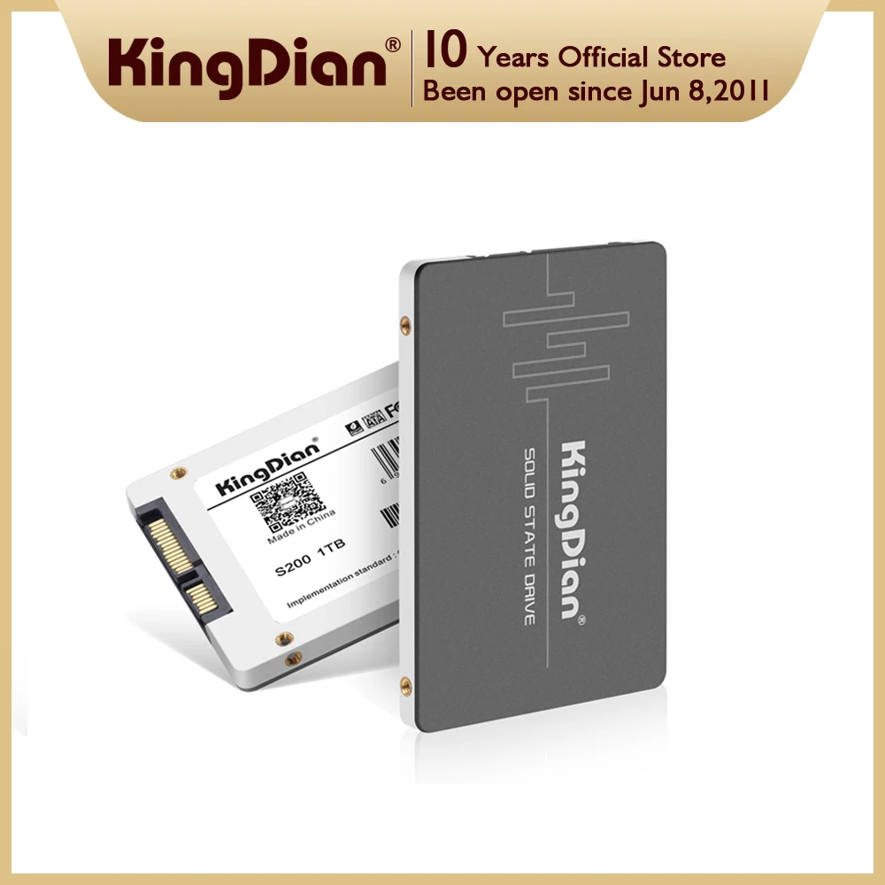 

Внутренний твердотельный накопитель KingDian, 2,5 дюйма, SATA3, 120 ГБ, 240 ГБ, 480 ГБ, 1 ТБ