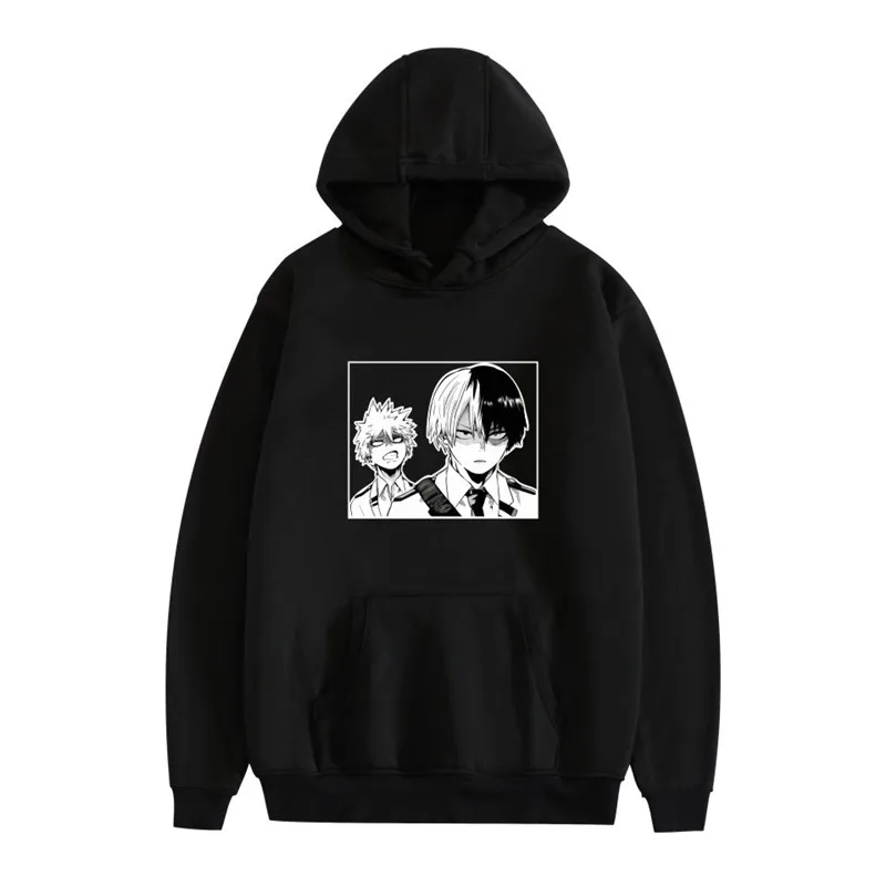 

Japan Anime My Hero Academia Men Women's Oversized Hoodie Autumn Casual Pullover Hoodies Fashion Sweatshirts Hip Hop Streetwear