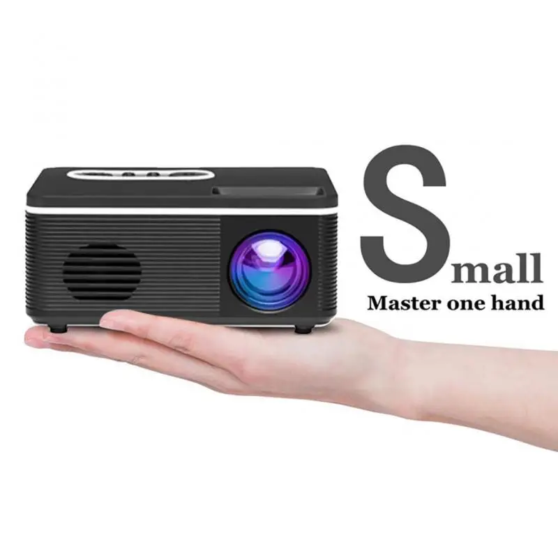 

Портативный домашний мини-проектор S361, Full HD, 1080P, 4K, Wi-Fi, кинотеатр, проекторы для домашнего кинотеатра, для мобильного смартфона, 1000 люмен