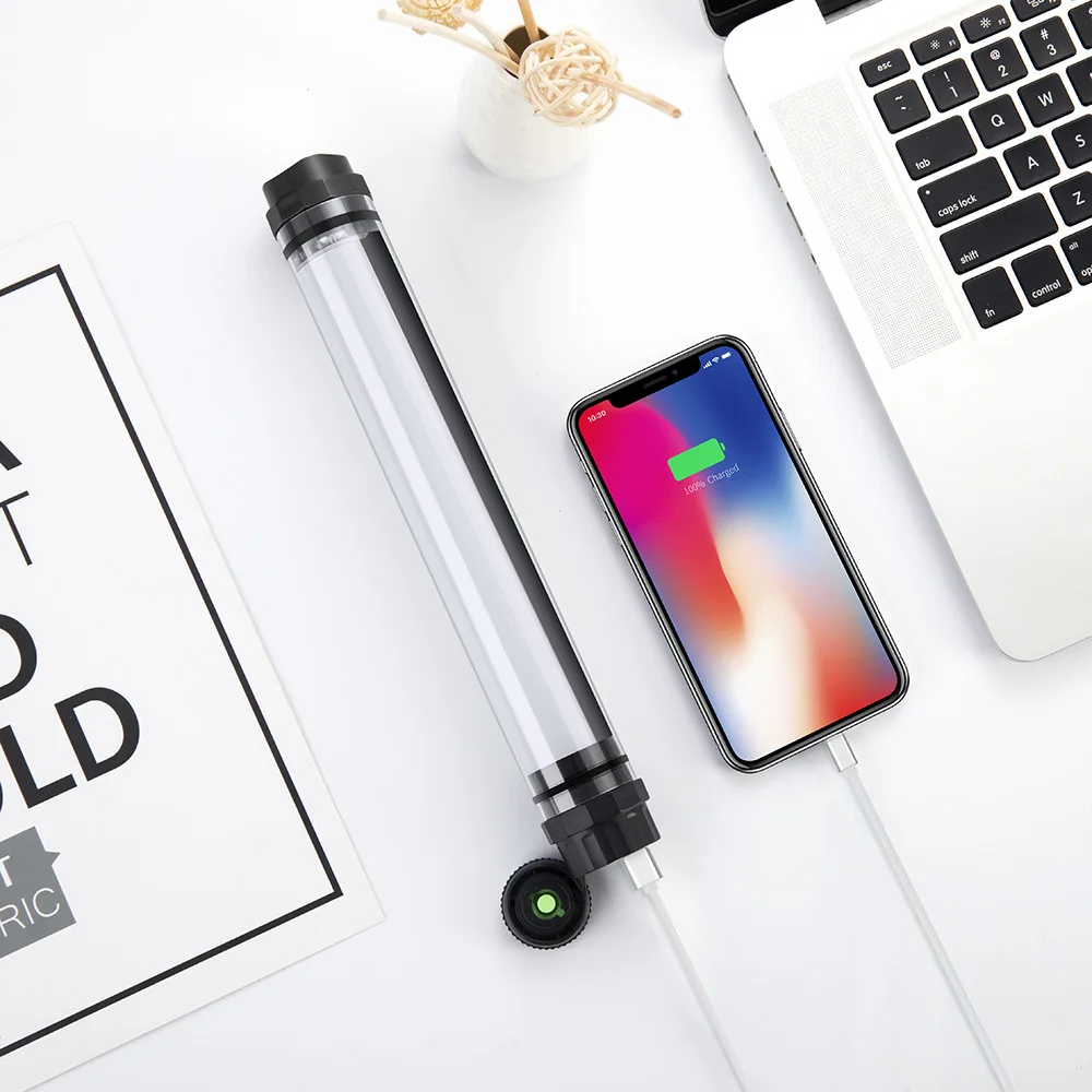 Новое Наружное освещение водонепроницаемый IP68 Зарядка сокровище функция