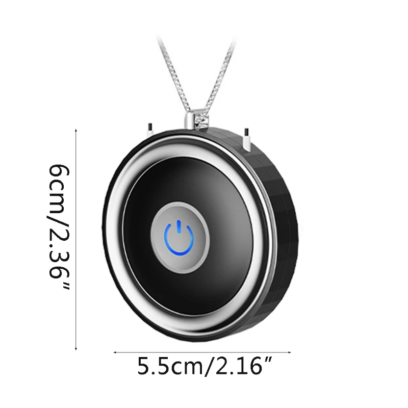 Портативный дезодорирующий очиститель воздуха подвесной шейный фильтр с