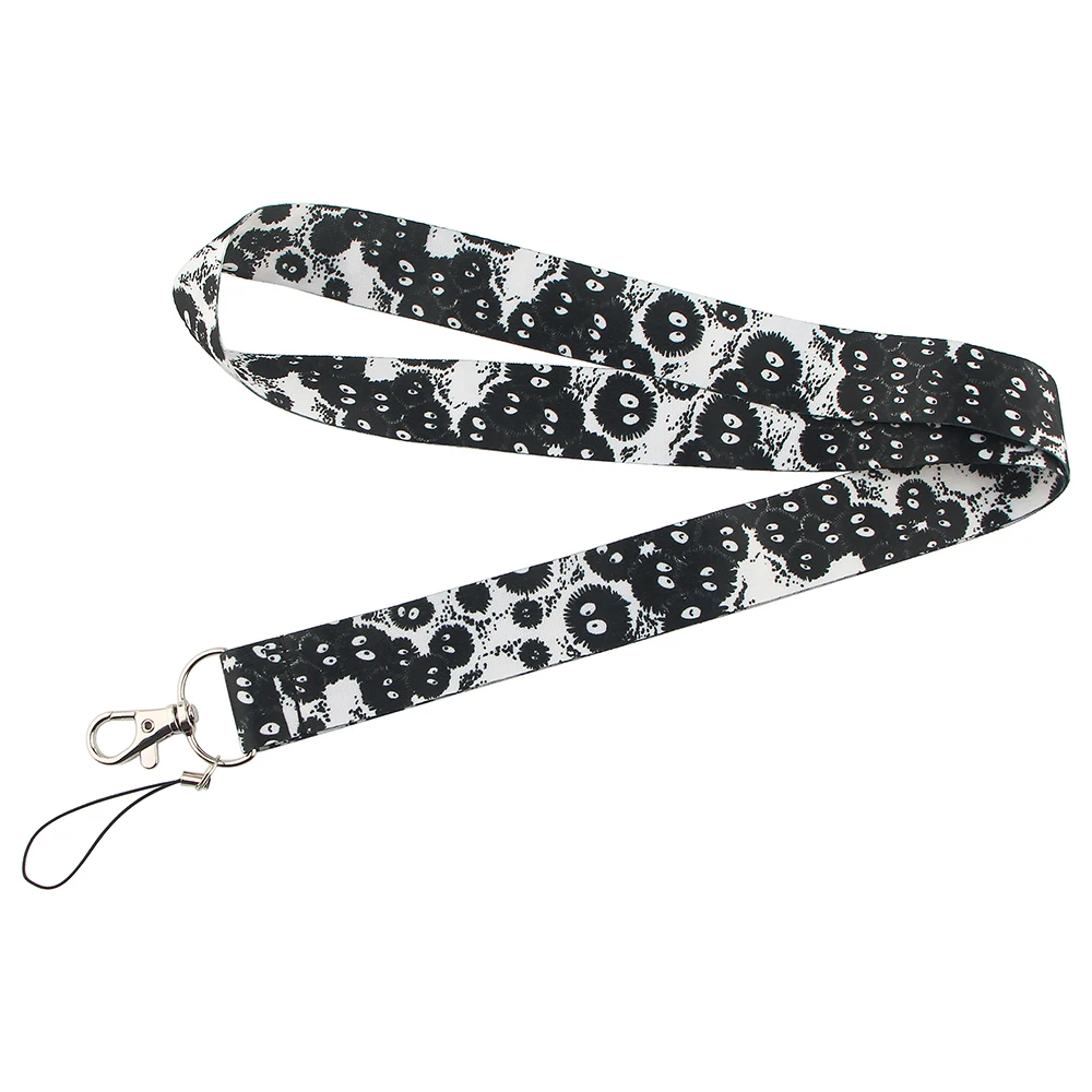 

K2870 Anime Cute Lanyard Badge Holder ID Card Lanyards Cell Phone Rope Key Lanyard Neck Straps Keychain Key Ring