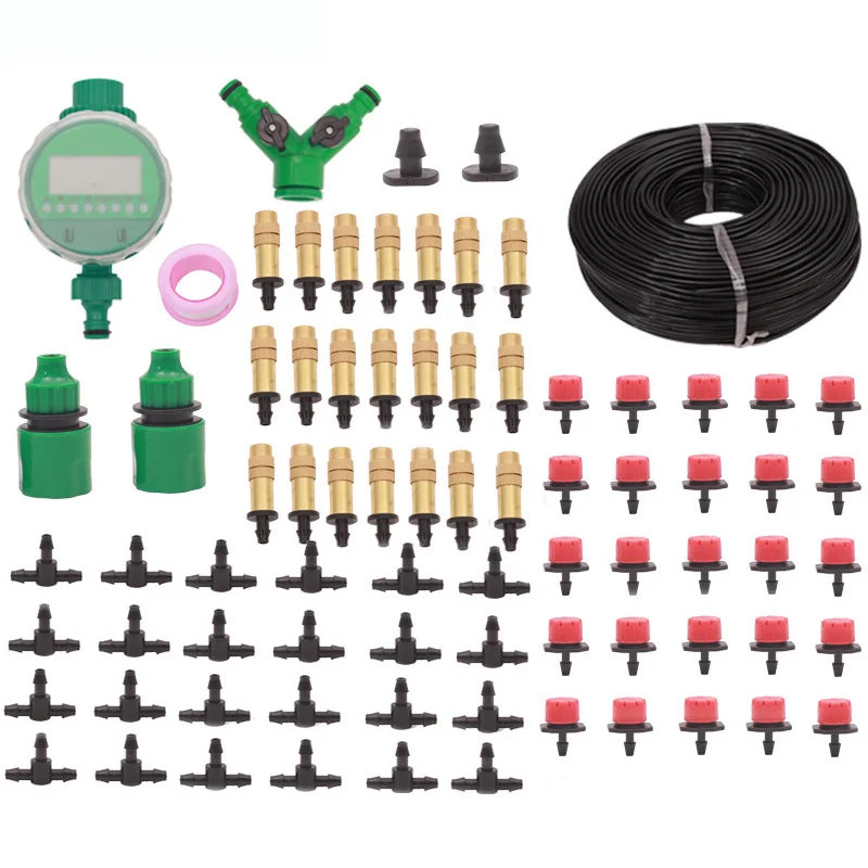 30 м микрокапельная система полива сада своими руками автоматический таймер
