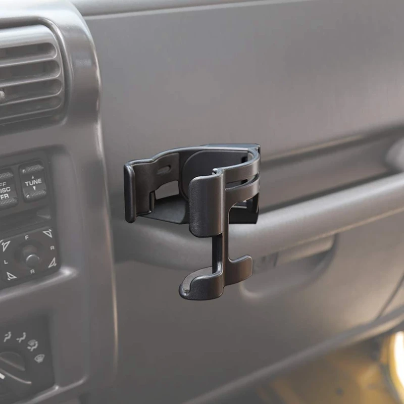Многофункциональный держатель для напитков, держатель для телефона, 2 в 1 на болтах, подставка, кронштейн, органайзер для 1997-2006 Jeep Wrangler, автомобильные аксессуары