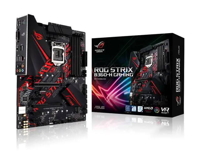 Комплект ASUS ROG STRIX B360-H GAMING+ 9400F
