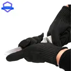 1 пара, перчатки для защиты рук от порезов, из нержавеющей стали