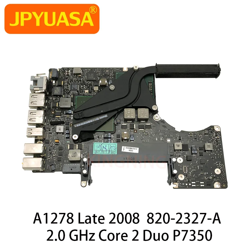 Материнская плата для ноутбуков 2008 Macbook 13 &quotA1278 материнская с радиатором 2 0 ГГц