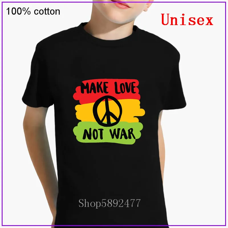 Забавные футболки с надписью Make love not war|Тройники| |
